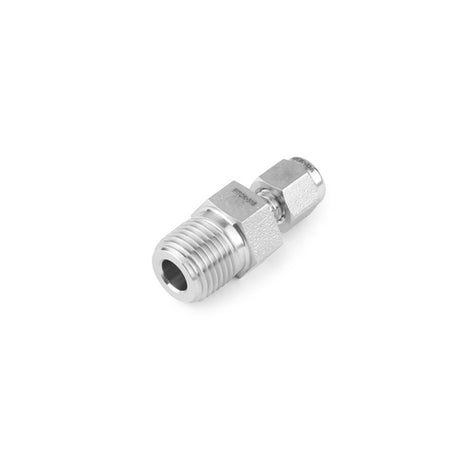 SS-TCM-FL5-NS6 FITOK 6 Series Tube Fitting, Thermocouple Male Connector, 5/16" O.D. × 3/8 Male NPT - BMT Superlok